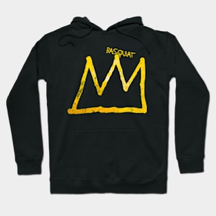 basquiat gold kecil Hoodie